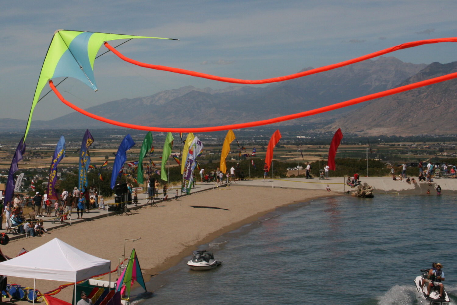 Overhead shot at Spanish Forks UT