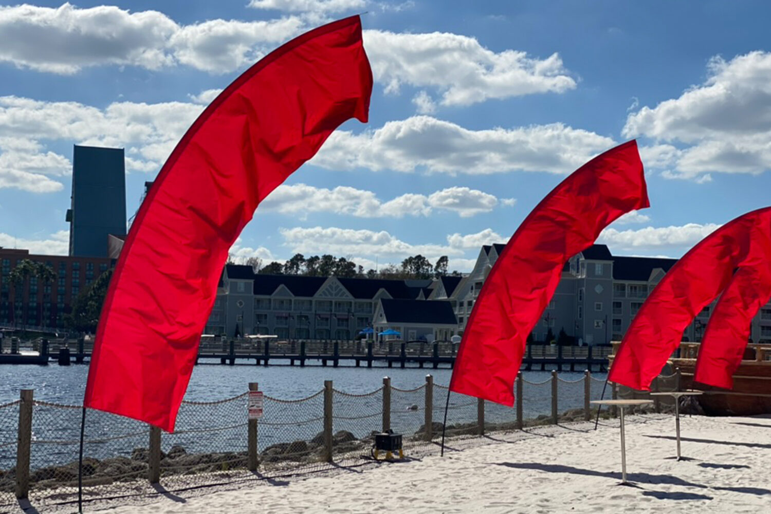 Disney’s Yacht Club Resort Feather Banners