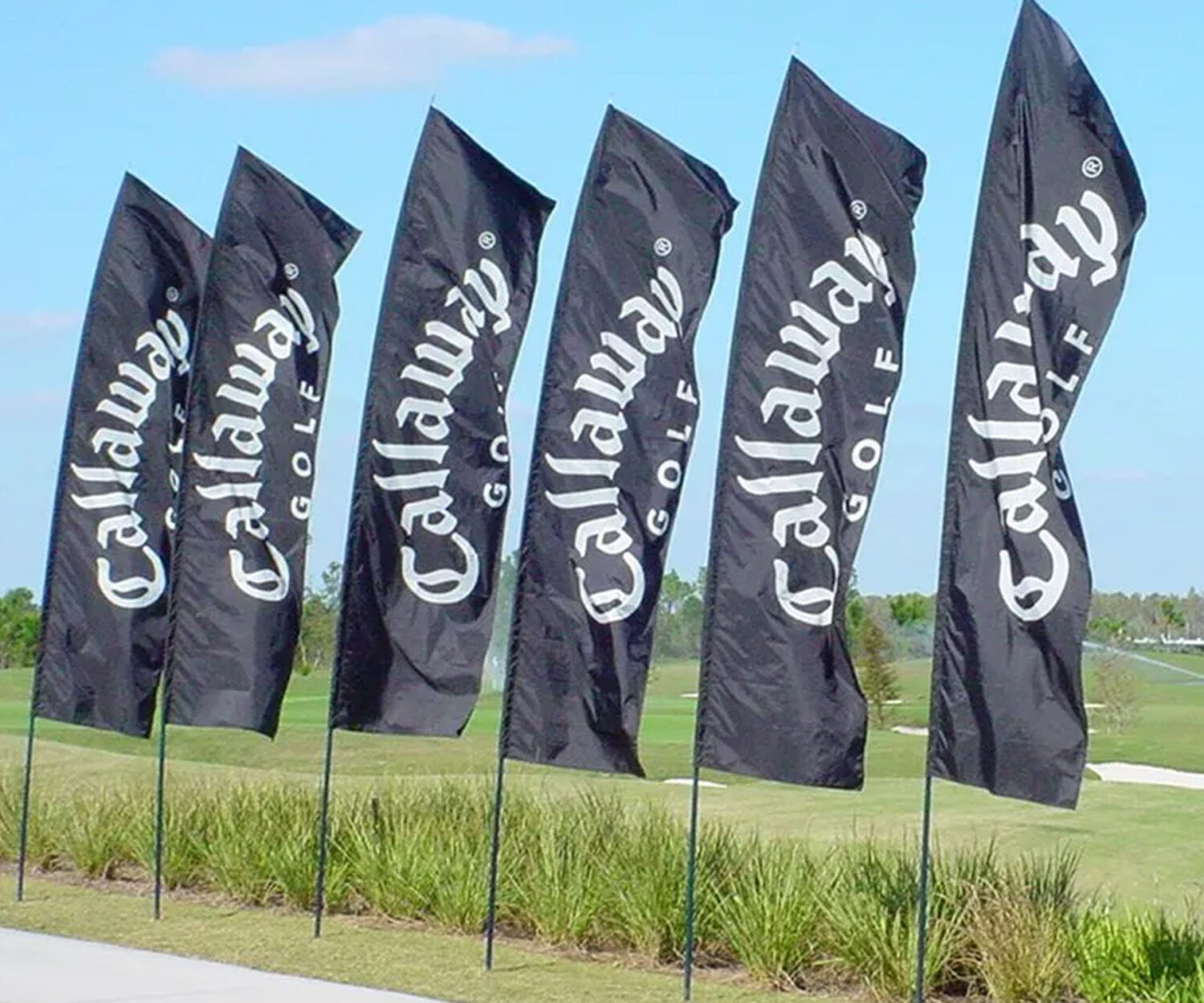 Callaway Golf Custom Feather Banners