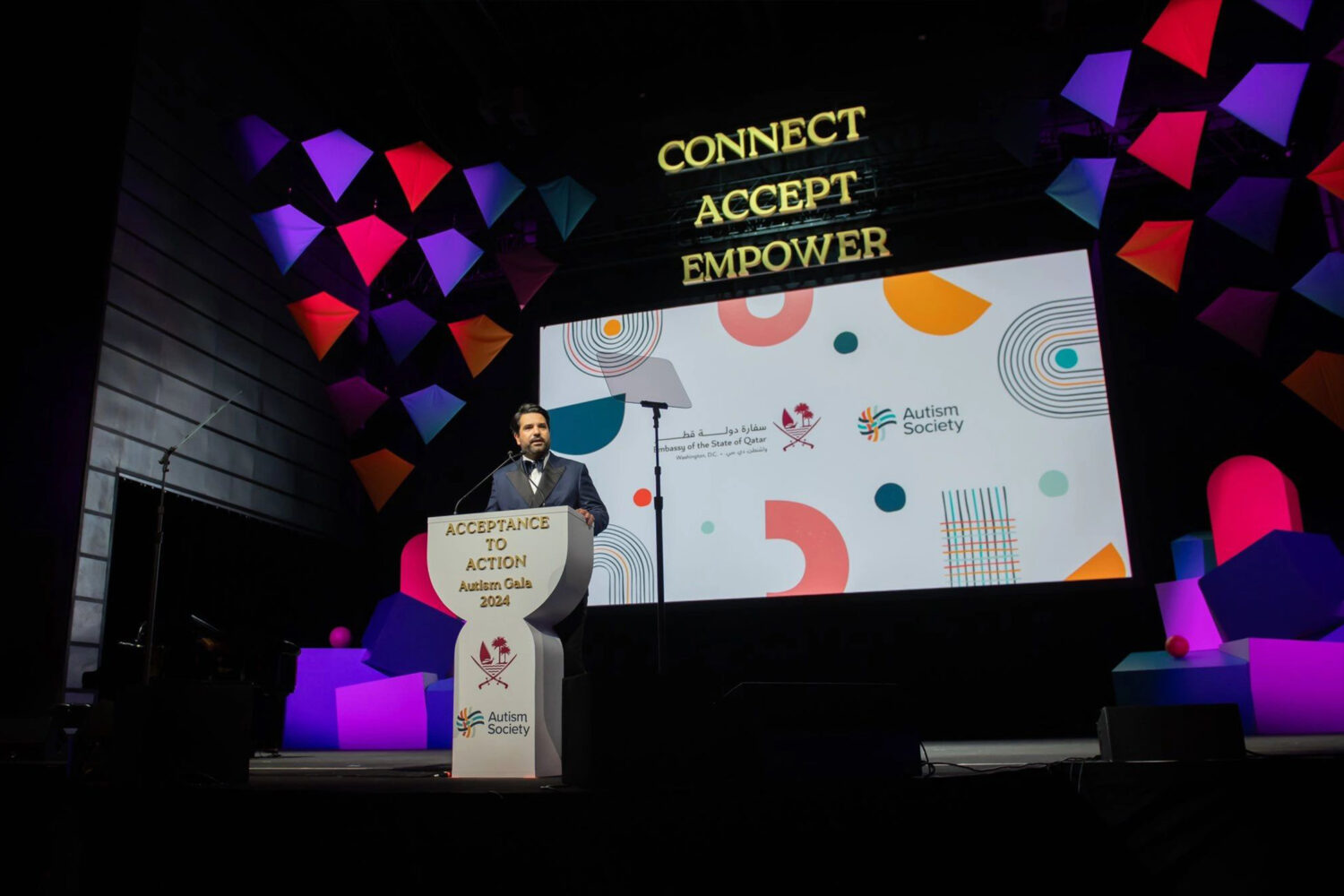 His Excellency Sheikh Meshal bin Hamad Al-Thani, the Ambassdor of Qatar to the United States (Instagram : @qatarembassyusa)