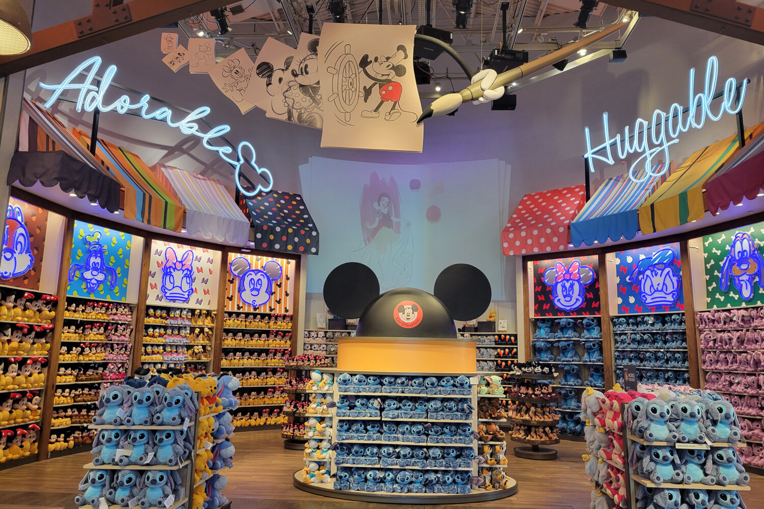 Awnings at World of Disney - Disney Springs