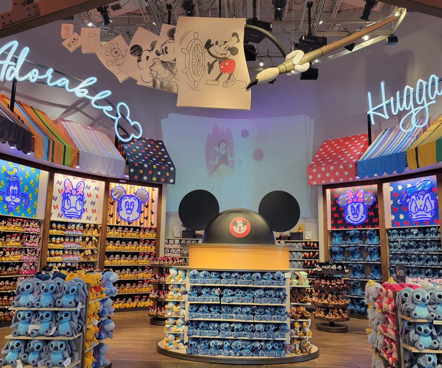 Awnings at World of Disney - Disney Springs